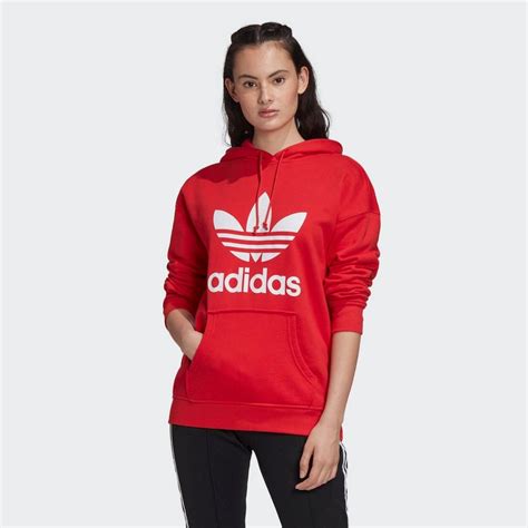 adidas roter kapuzenpullover|Adidas Hoodies & Kapuzenpullover für Damen online entdecken.